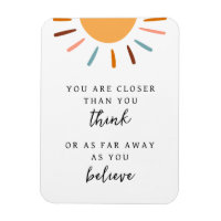 Citation de l'état d'esprit Boho Sun Motivational