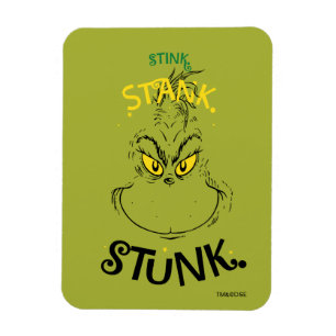 Magnet Flexible Citation de Mister Grinch : Beurk Beurk Beurk