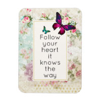 Citation inspirante avec de jolies papillons