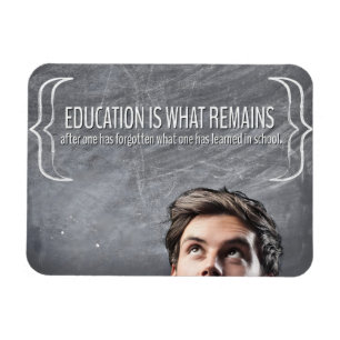Magnet Flexible Citation Inspirationnelle "Éducation" Flexible