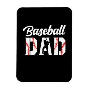 Magnet Flexible Citations grand-père   Papa du baseball