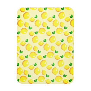 Magnet Flexible Citrons jaunes frais
