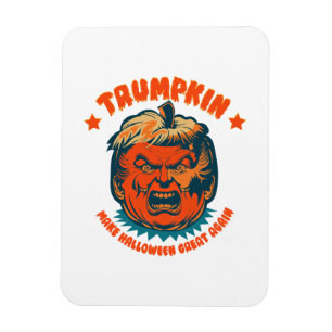 Magnet Flexible citrouille trump rend halloween à nouveau génial d