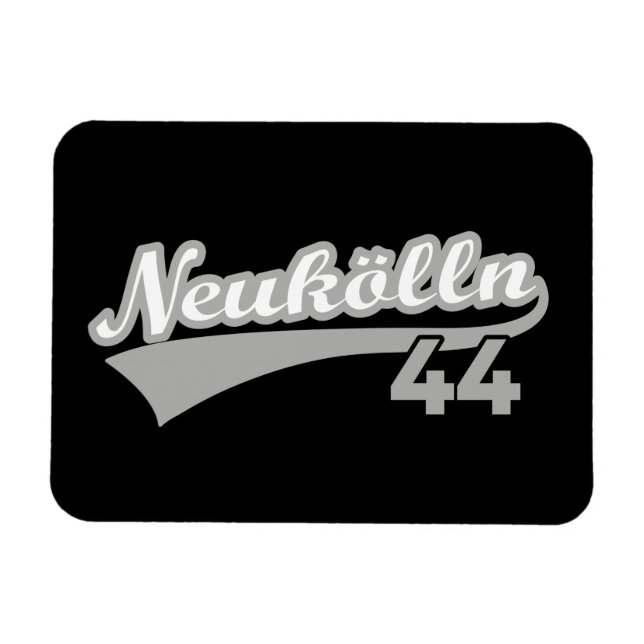 Magnet Flexible Classic Berlin Neukölln 44 City Numéro (Horizontal)