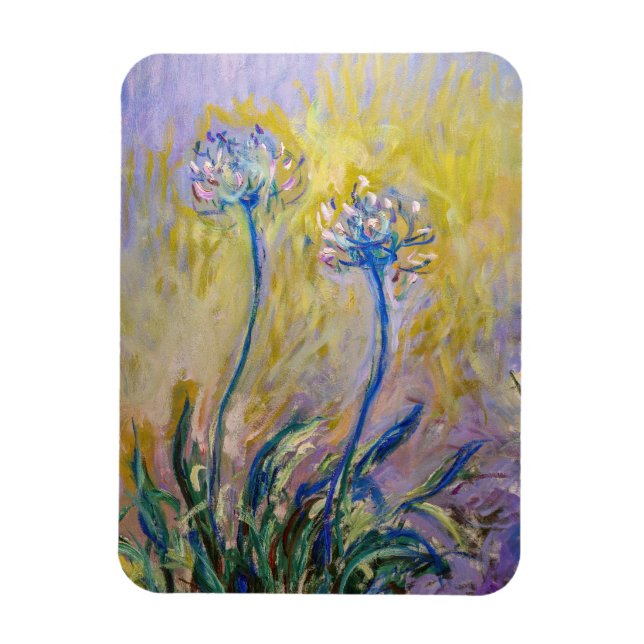 Magnet Flexible Claude Monet - Agapanthus (Vertical)