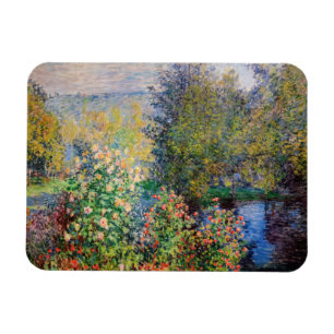 Magnet Flexible Claude Monet - Coin du jardin à Montgeron