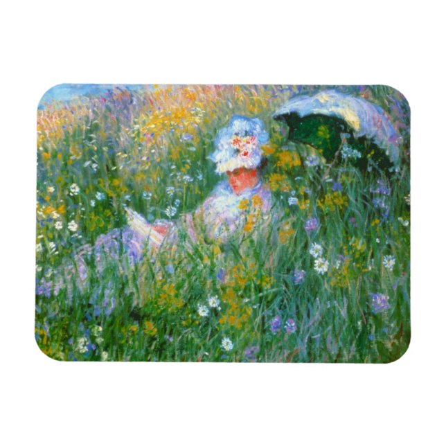 Magnet Flexible Claude Monet "Dans le pré" (Horizontal)