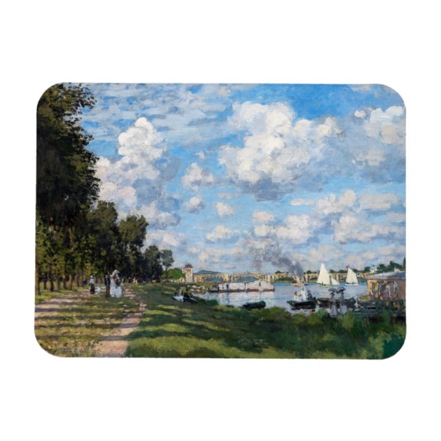 Magnet Flexible Claude Monet - Le Bassin d'Argenteuil (Horizontal)