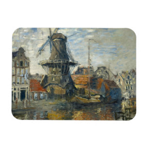 Magnet Flexible Claude Monet - Le moulin à vent sur l'Onbekende
