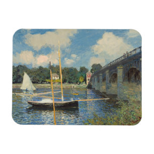 Magnet Flexible Claude Monet le pont à Argenteuil