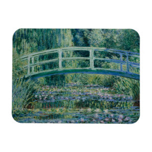 Magnet Flexible Claude Monet - nénuphars et pont japonais