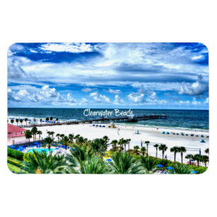 Magnet Flexible Clearwater Beach, Floride, destination vacances