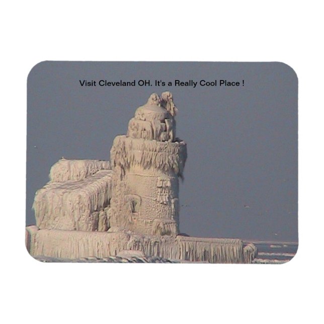 Magnet Flexible Cleveland OH Vraiment Cool Place aimant (Horizontal)