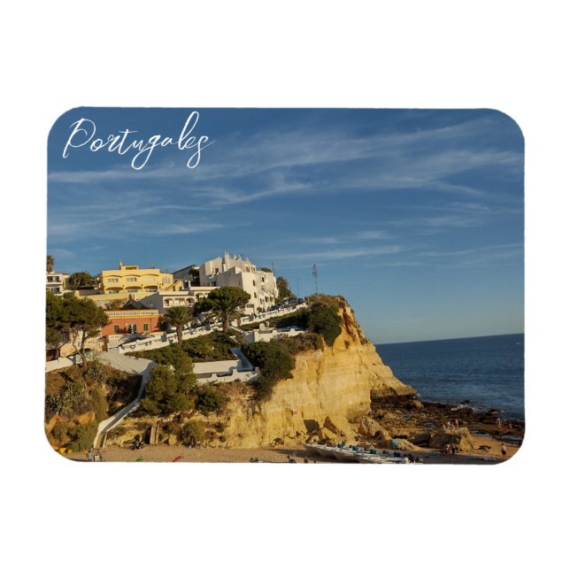 Magnet Flexible Cliff au Portugal paysage Carvoeiro (Horizontal)