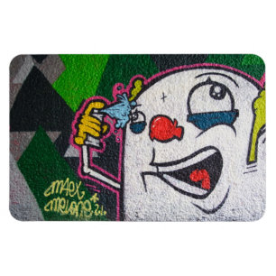 Magnet Flexible Clown blanc