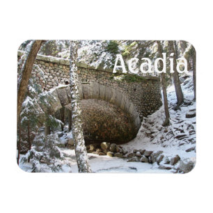 Magnet Flexible Cobblestone Bridge, Acadia National Park, Maine