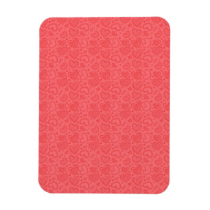 Magnet Flexible Coeurs Aimant Rouge