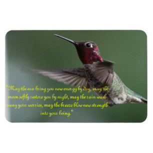 Magnet Flexible Colibri avec Apache qui dit
