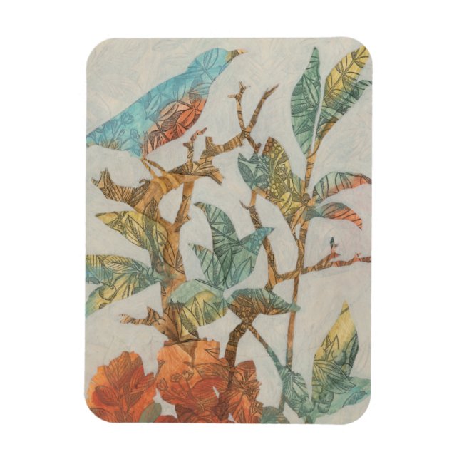 Magnet Flexible Collage aérien I (Vertical)