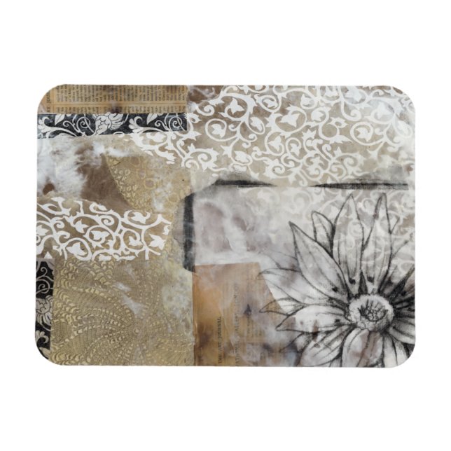 Magnet Flexible Collage Fleur II (Horizontal)