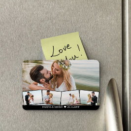 Magnet Flexible Collage photo mariage Zigzag