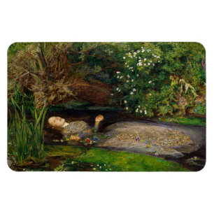 Magnet Flexible Collection d'oeuvres d'art du Fridge Millais Ophel