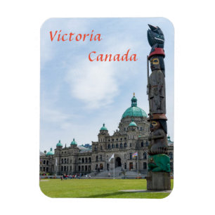 Magnet Flexible Colombie-Britannique Parlement - Victoria, Canada