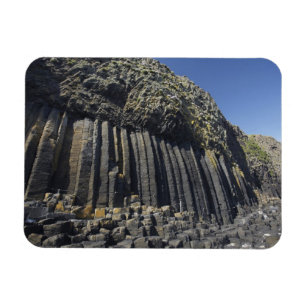 Magnet Flexible Colonnes de basalte par Fingal's Cave, Staffa, au 