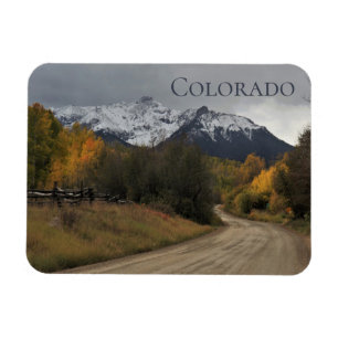 Magnet Flexible Colorado pittoresque Automne sur le Dallas Divide