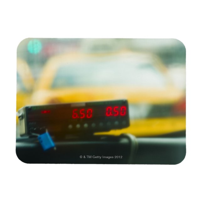 Magnet Flexible Compteur de taxi (Horizontal)