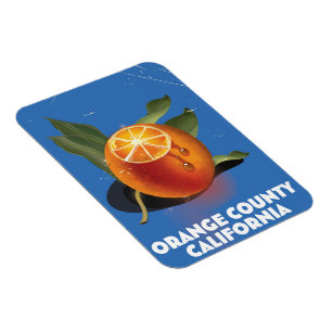 Magnet Flexible Comté d'Orange Californie