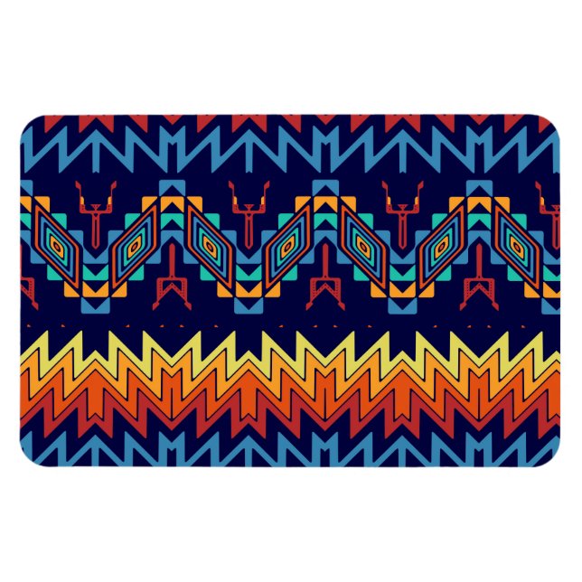 Magnet Flexible Conception abstraite de la conception tribale (Horizontal)