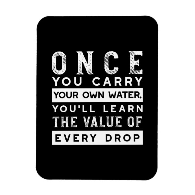 Magnet Flexible Conception de devis de sagesse - Valeur de chaque  (Vertical)
