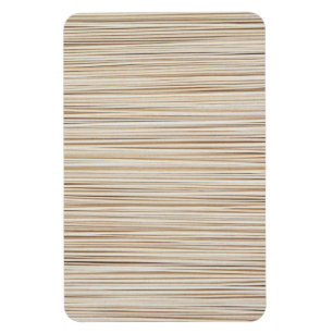 Magnet Flexible Conception de lignes brunes abstraites mignonnes