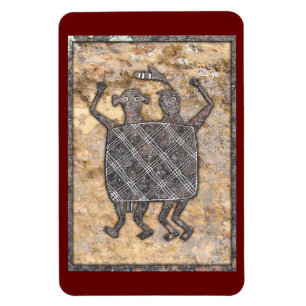 Magnet Flexible Conception de poterie Mimbres "La couverture de ma