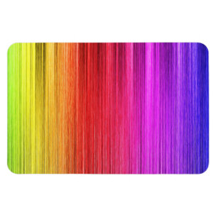 Magnet Flexible Conception de rideau en arc-en-ciel