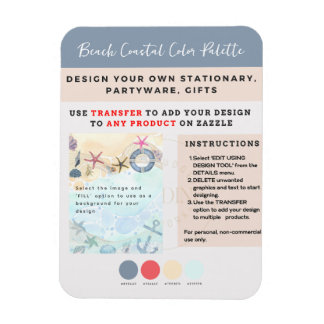 Magnet Flexible Conception de sa propre plage côtière nautique