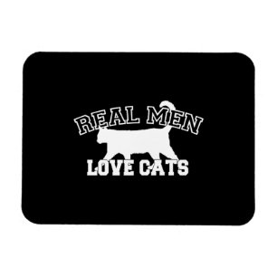 Magnet Flexible Conception graphique de vrais d'hommes chats