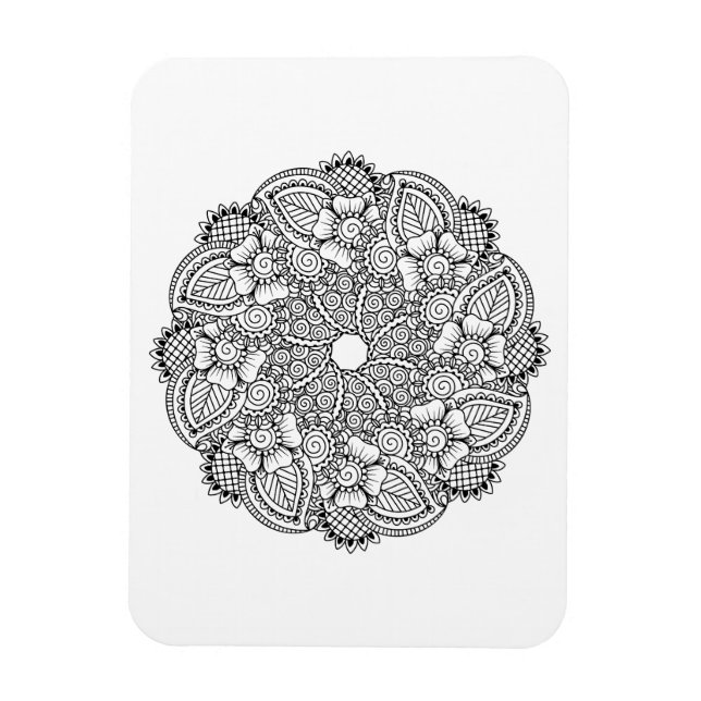 Magnet Flexible Conception ronde inspirée (Vertical)