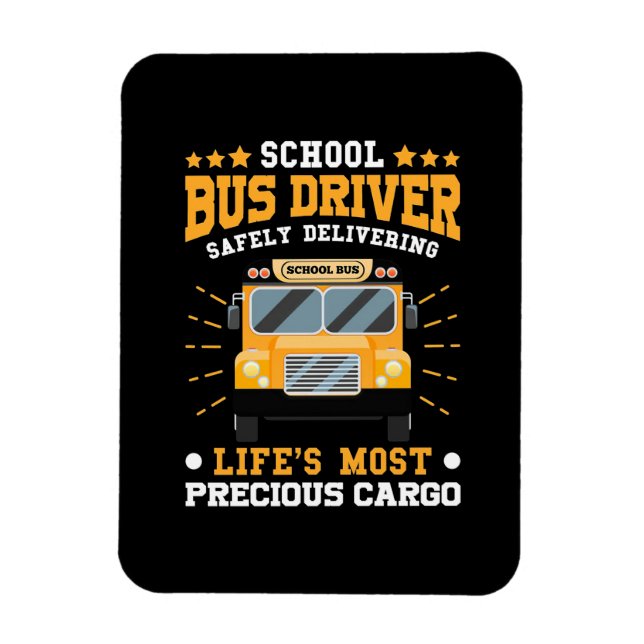 Magnet Flexible Conducteur de bus scolaire en toute sécurité (Vertical)