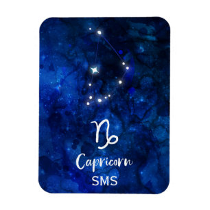 Magnet Flexible Constellation du zodiaque Capricorne Galaxie Ciel 