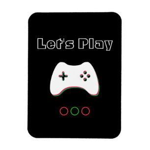 Magnet Flexible Contrôleur de jeu vidéo, Let's Play, Red & Green A