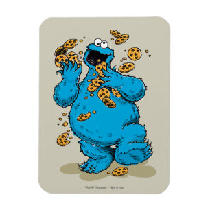 Magnet Flexible Cookie Monster Cookies folie
