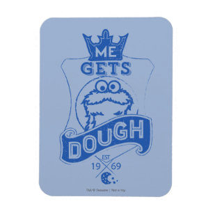 Magnet Flexible Cookie Monster Me Gets Dough