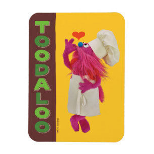 Magnet Flexible Cookie Monster's Foodie Truck Toodaloo
