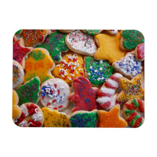 Magnet Flexible Cookies de Noël Je Cuisine de vacances colorée
