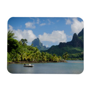 Magnet Flexible Cook's Bay, Moorea aimant rectangulaire