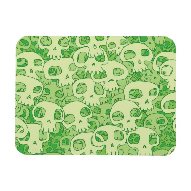 Magnet Flexible Cool skulls (Horizontal)