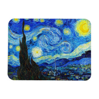 Magnet Flexible Cool Starry Night Vincent Van Gogh peinture