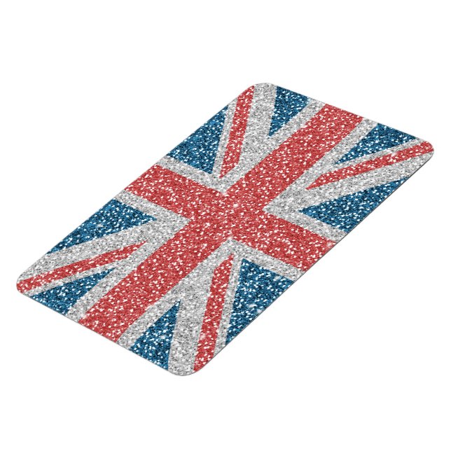 Magnet Flexible Cool tendance Royaume-Uni Union Jack drapeau fauss (Côté Gauche)